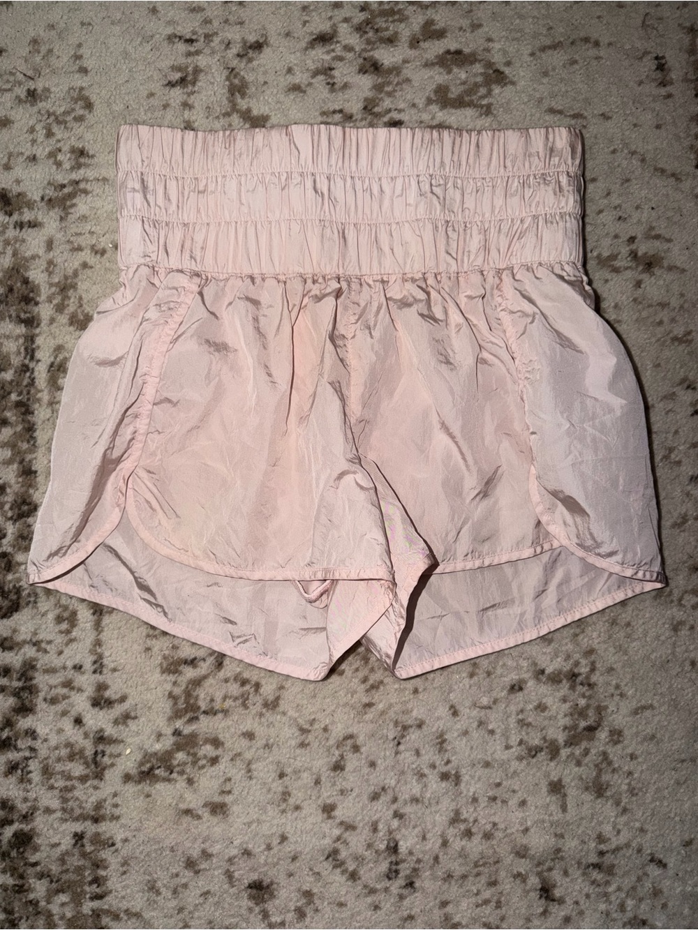 High-Waist Pink Women’s Comfort Shorts